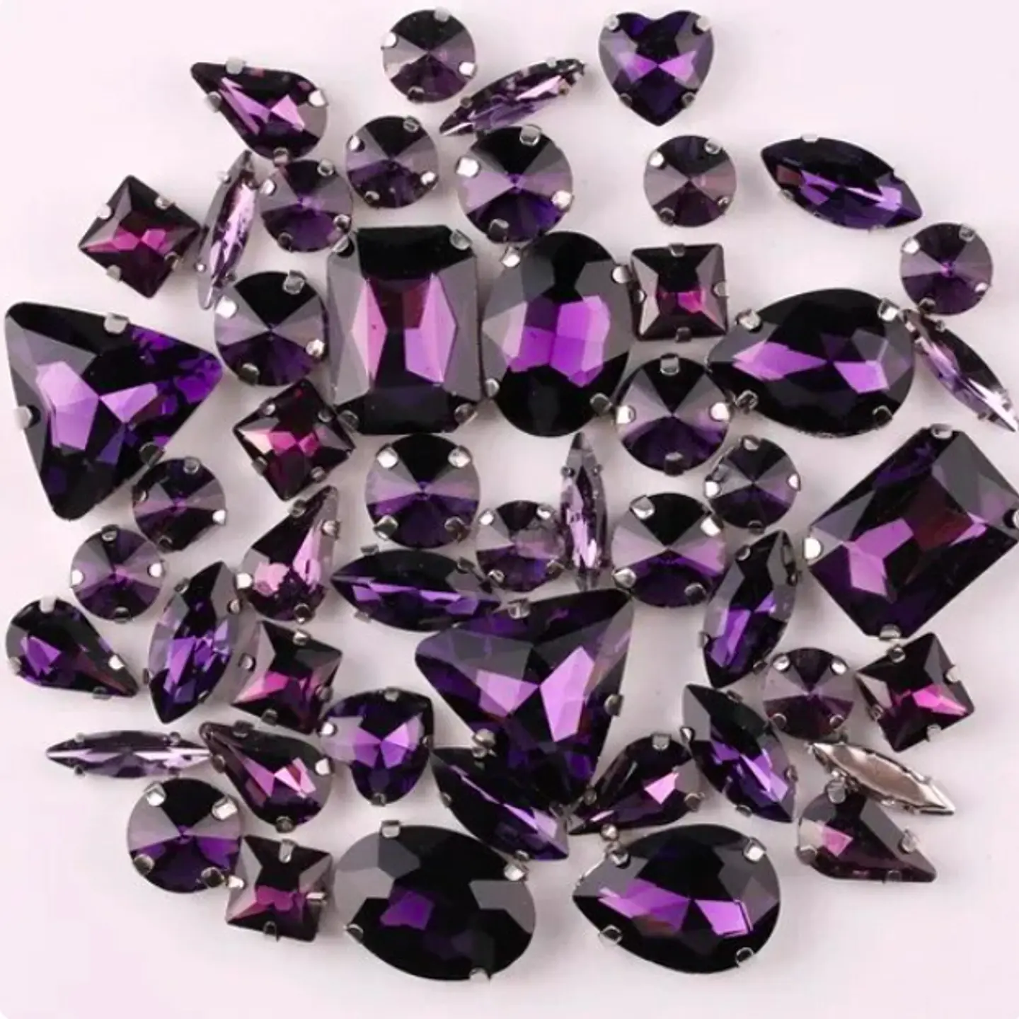 MIX Cristales engarzados  5