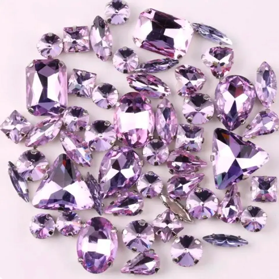 MIX Cristales engarzados  27