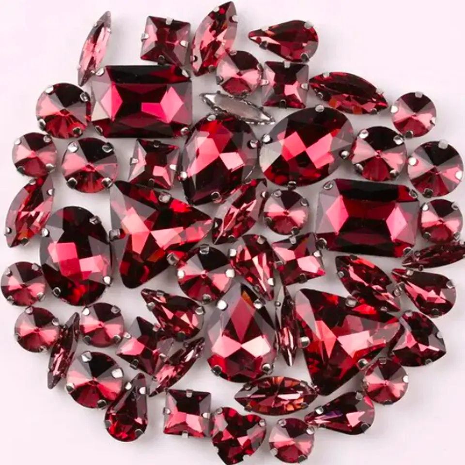MIX Cristales engarzados  28