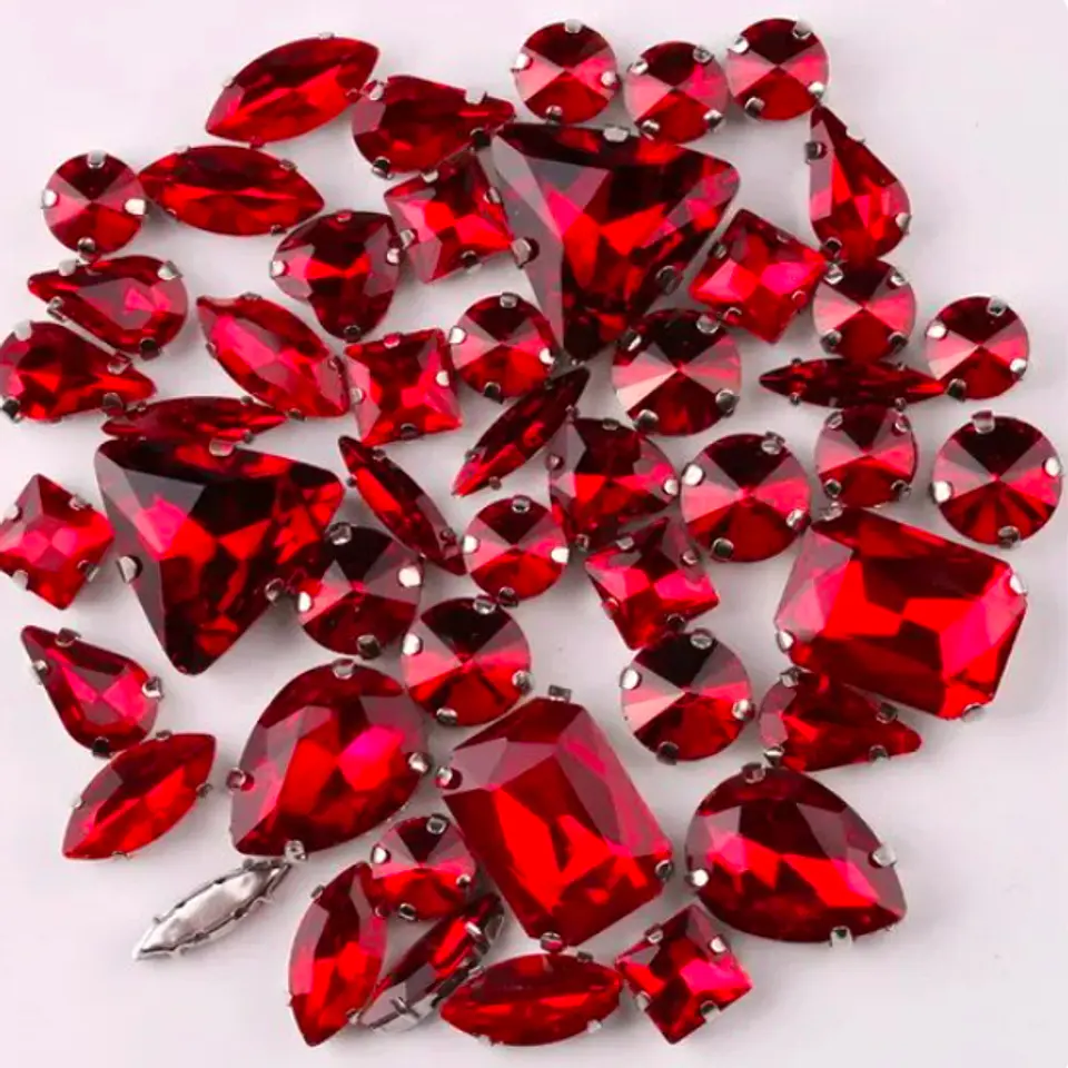 MIX Cristales engarzados  11