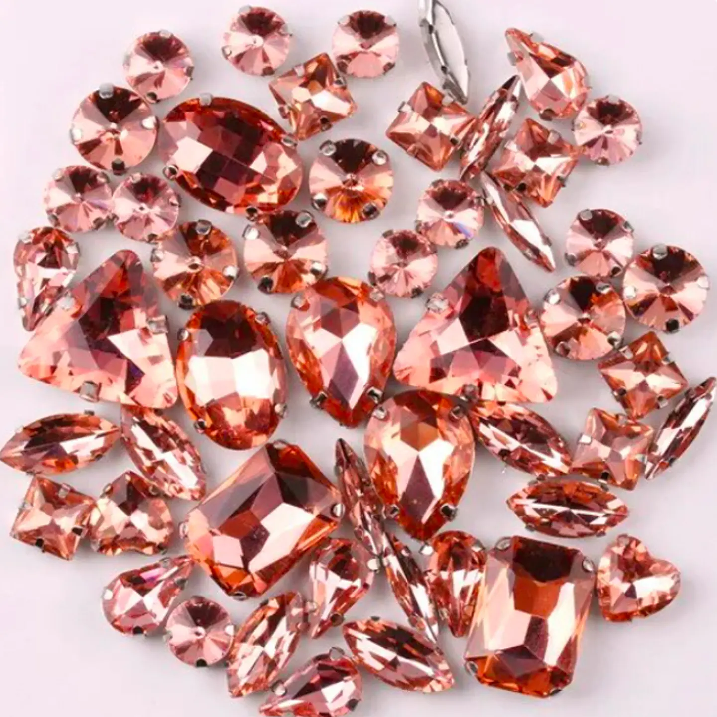 MIX Cristales engarzados  14
