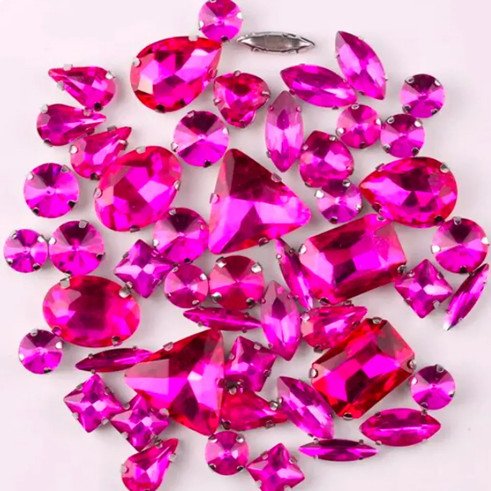 MIX Cristales engarzados  23