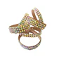 Pulsera tornasol con broche - Miniatura 1