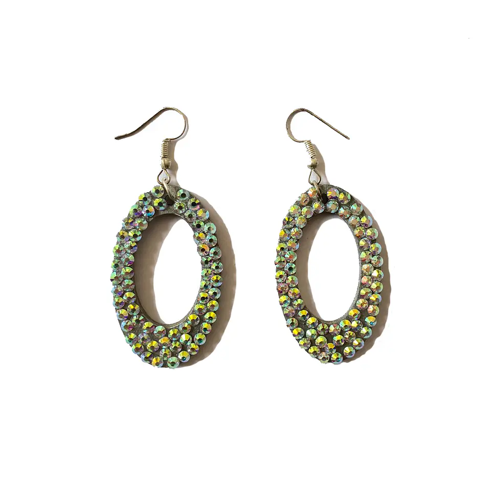 Pendientes ovalado 1