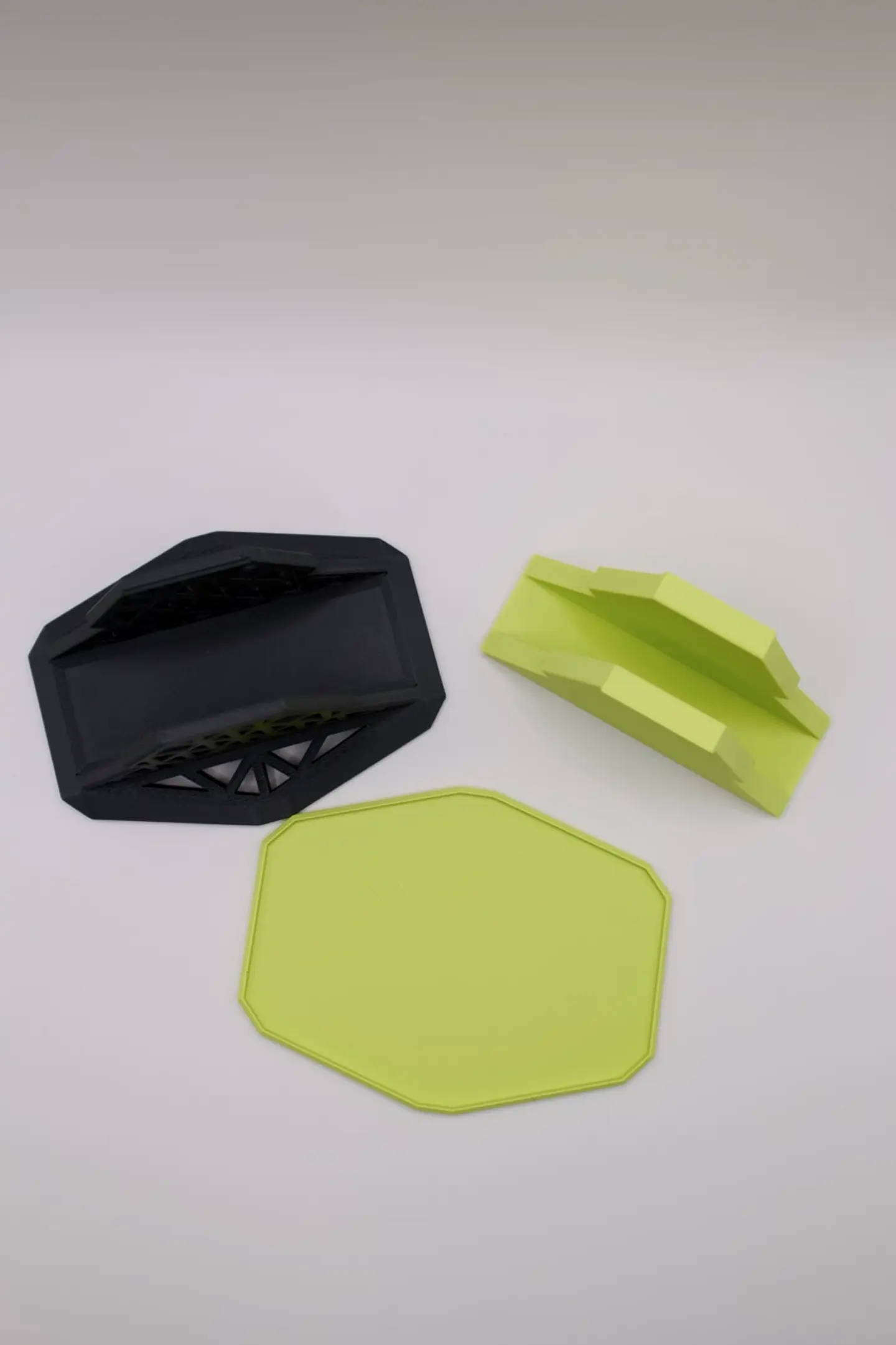 Soporte vertical notebook montable bicolor 2