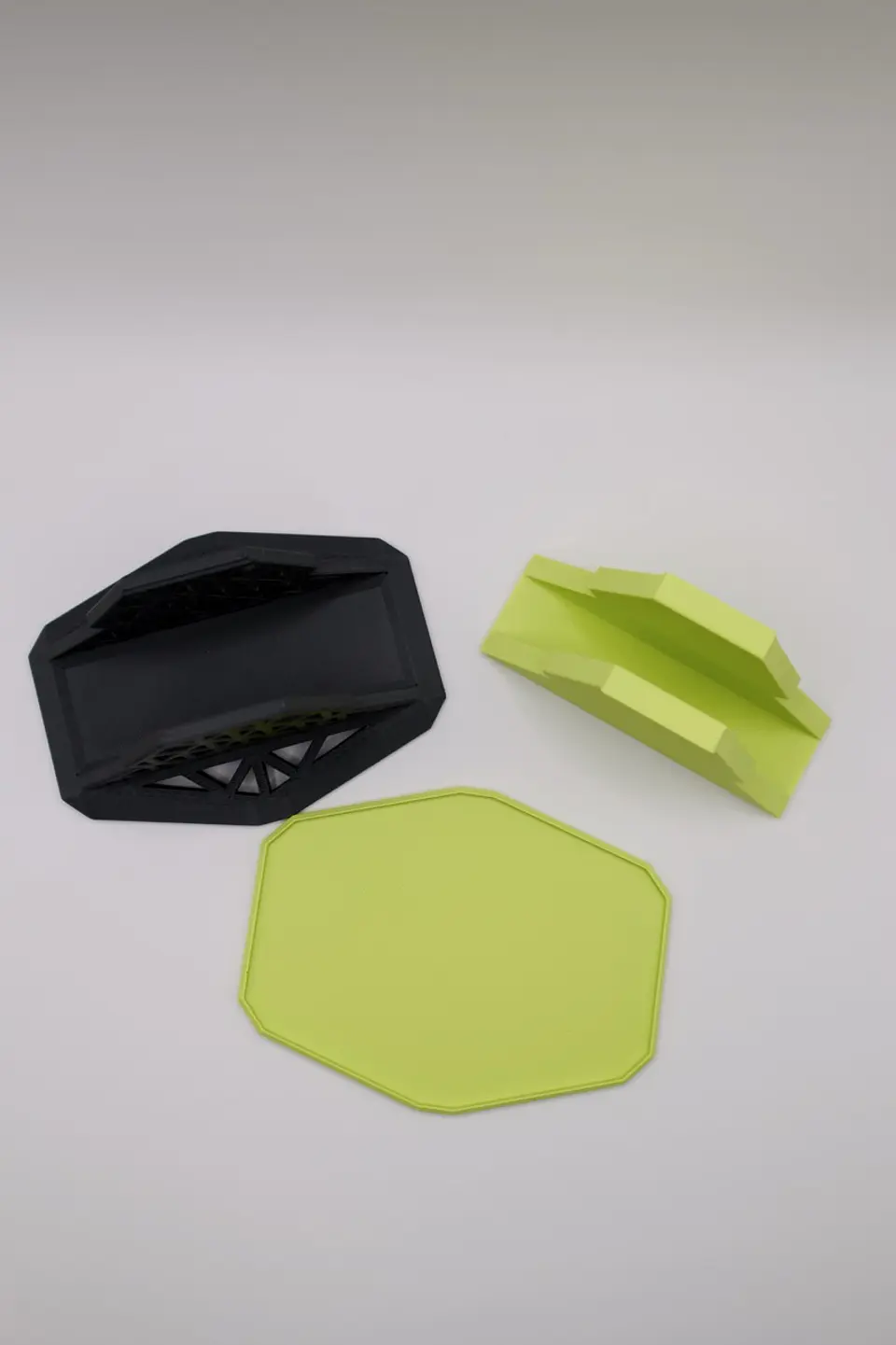 Soporte vertical notebook montable bicolor 2