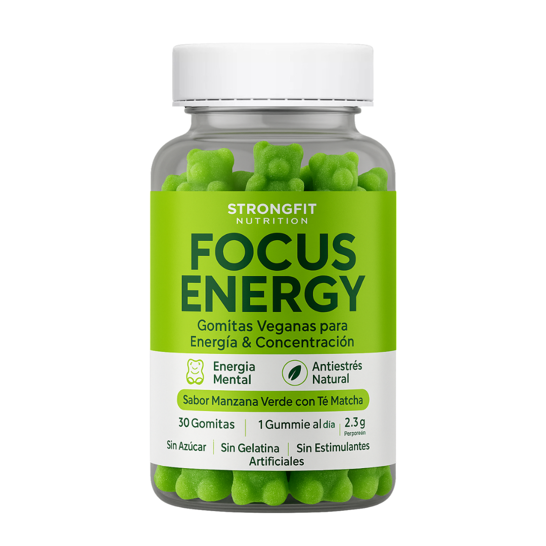 Focus Energy - Gomitas Para Energía Y Concentracion - Manzana Verde 1