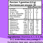 Gomitas Multivitamínicas Niños Con Omega3 Strongkids Frutos Rojos - Miniatura 6