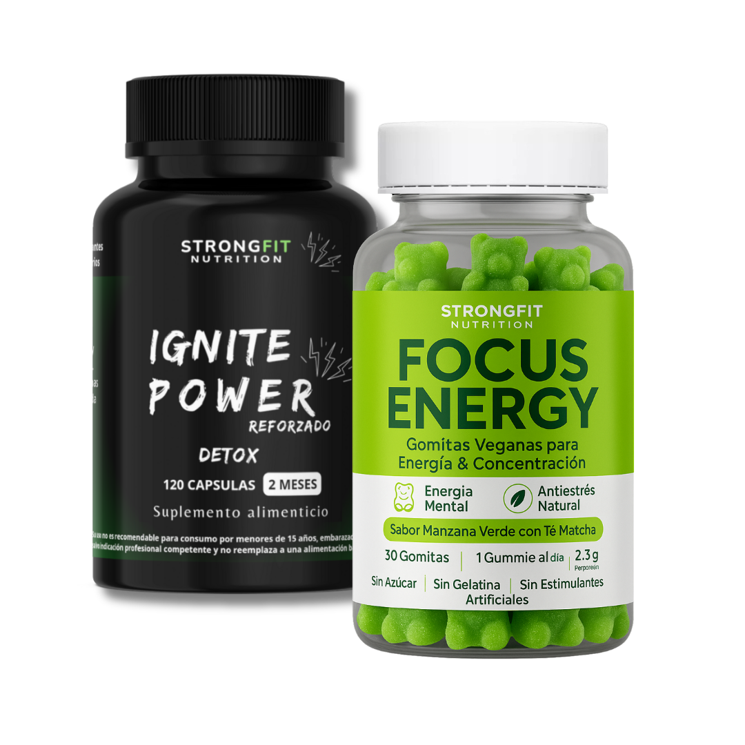 Pack Detox + Energizante Focus 100% Natural 1