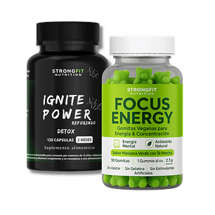 Pack Detox + Energizante Focus 100% Natural