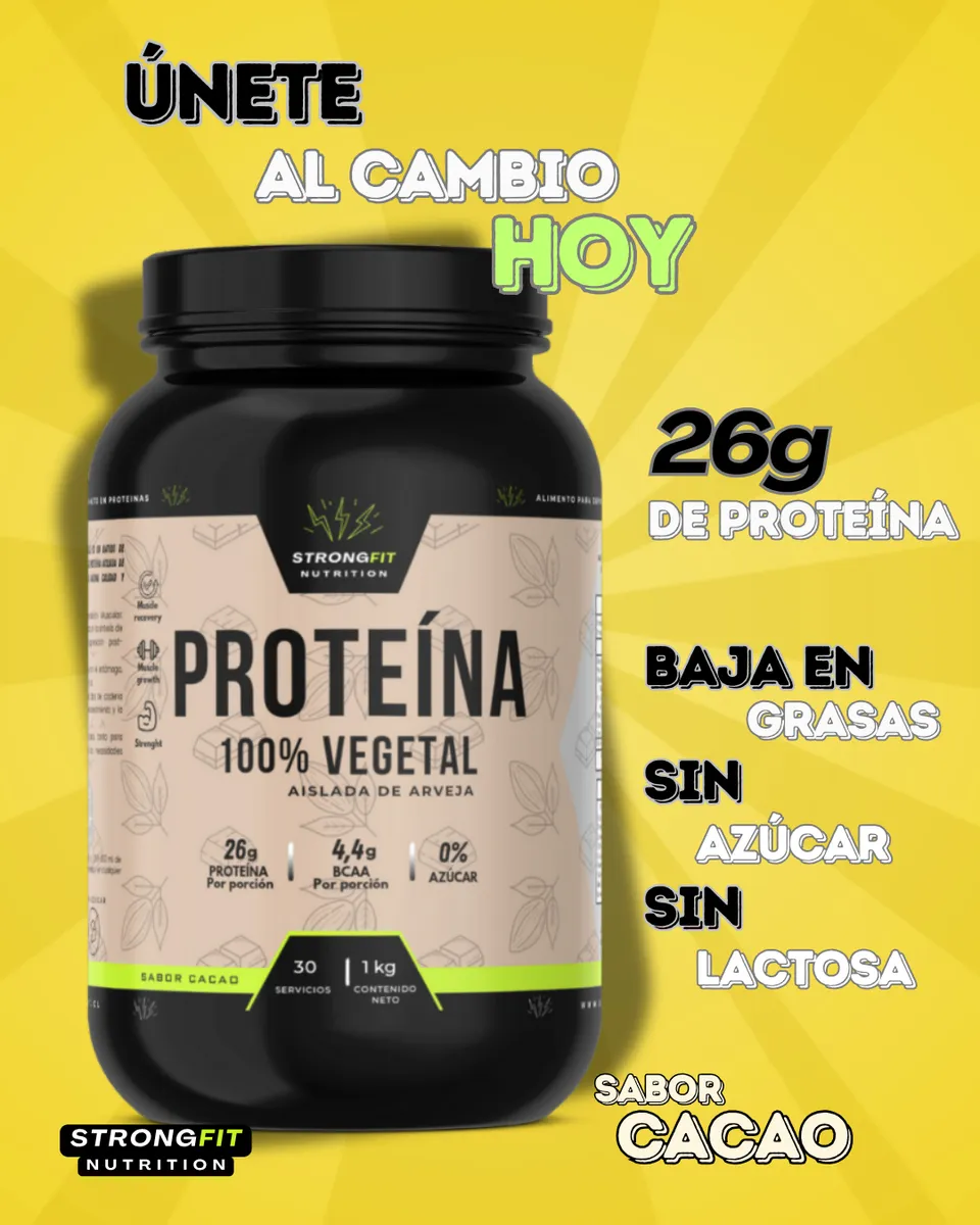 Proteína Vegetal 1kg Sabor Chocolate 3