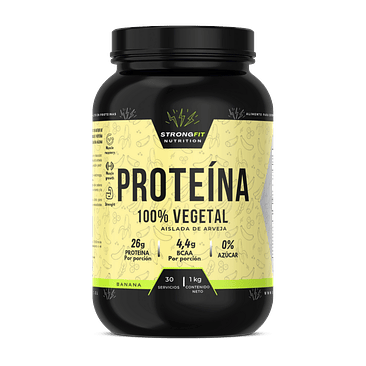 Proteína Vegetal 1kg Sabor Banana 1