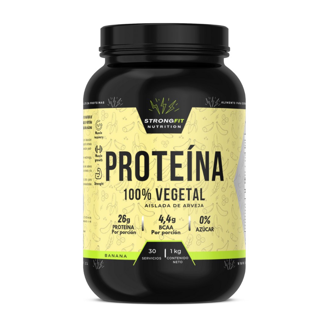 Proteína Vegetal 1kg Sabor Banana 1