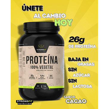 Pack Proteína Vegetal + Creatina Monohidratada 300gr 2
