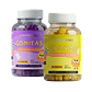 Pack 2x Gomitas Multivitamínicas Infantil con Omega3 Strongkids - Miniatura 1