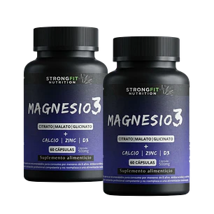 Pack Magnesio Con Calcio, Zinc Y D3 - 120 Cápsulas