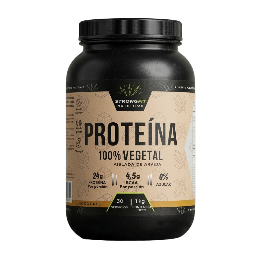 Proteína Vegetal 1kg Sabor Chocolate 1
