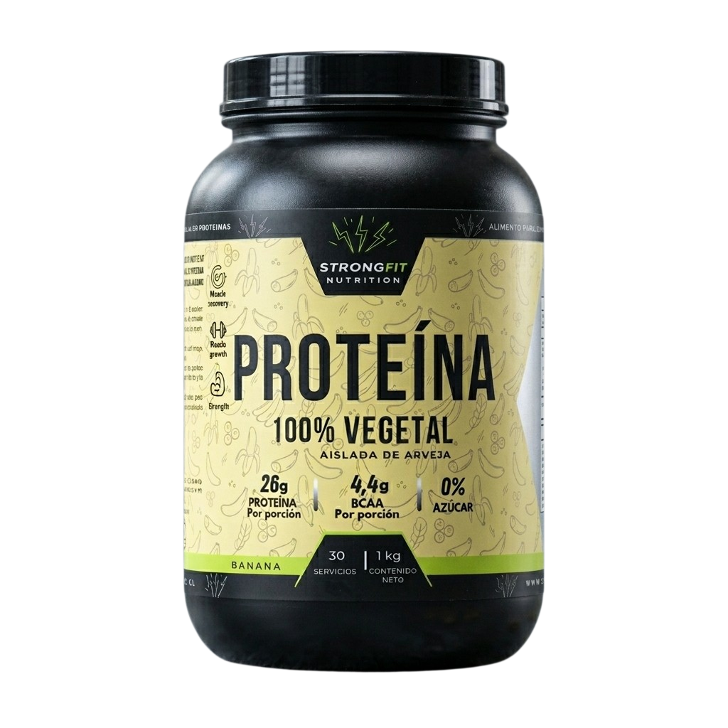 Proteína Vegetal 1kg Sabor Banana 1