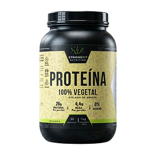 Proteína Vegetal 1kg Sabor Banana
