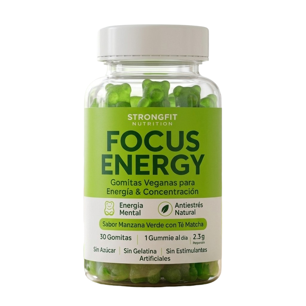 Focus Energy - Gomitas Para Energía Y Concentracion - Manzana Verde 1