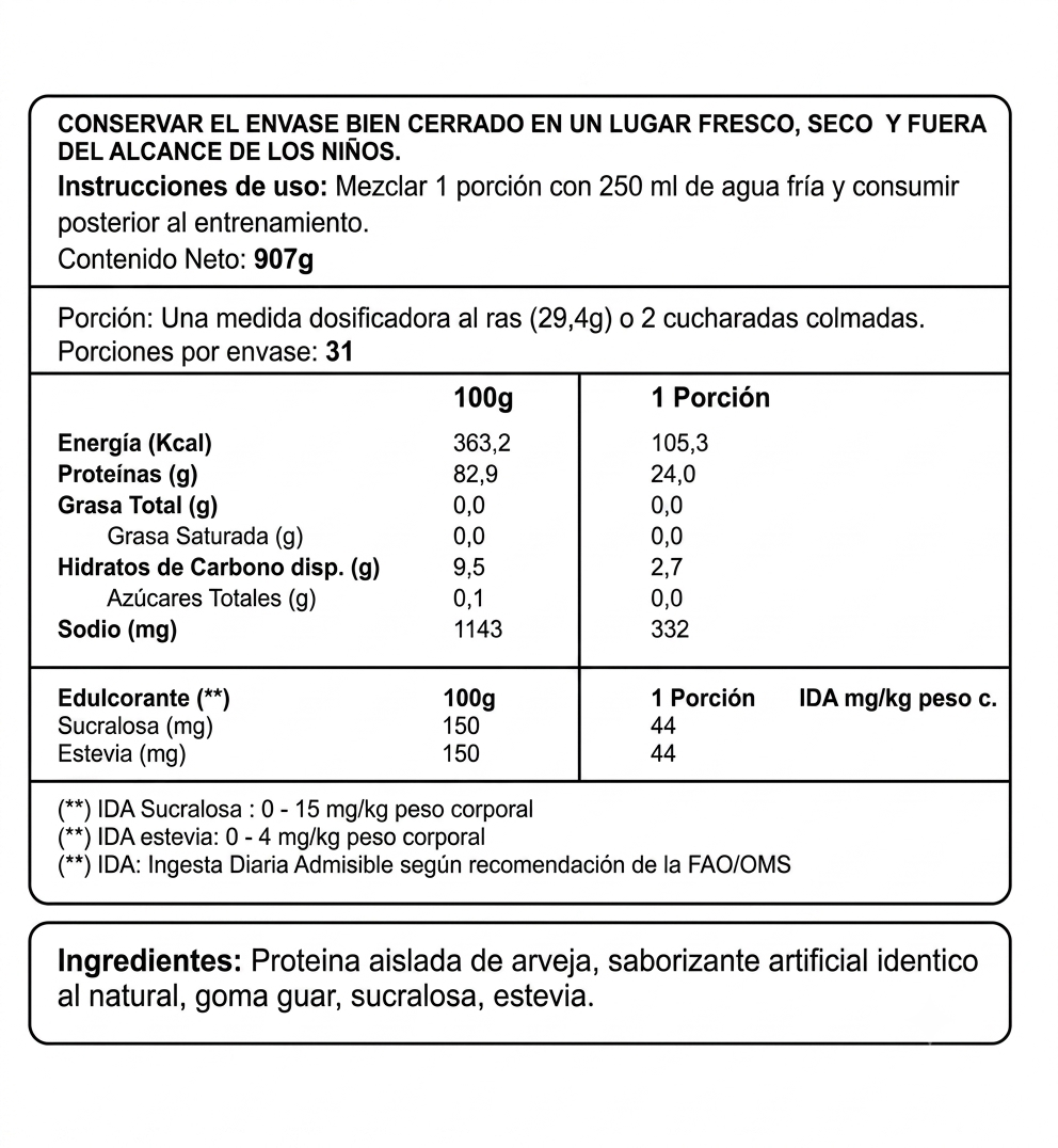 Proteína Vegetal 2lb Sabor Berries 3