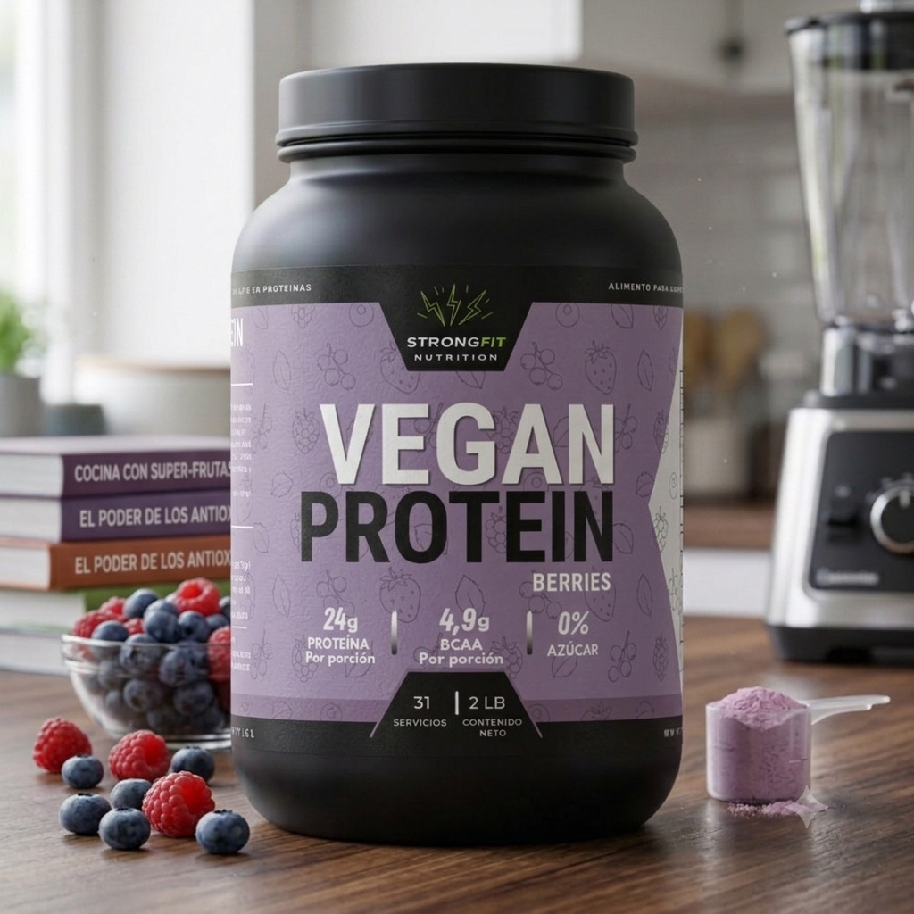 Proteína Vegetal 2lb Sabor Berries 2