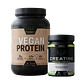 Pack Proteína Vegetal + Creatina Monohidratada 300g Strongfit - Miniatura 1