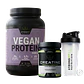 Pack Proteína Vegetal + Creatina 300g + Shaker regalo Strongfit - Miniatura 2