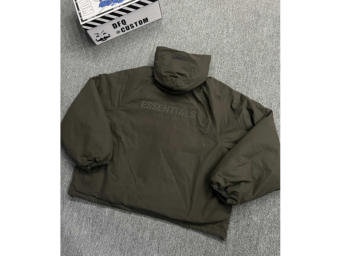 Fear Of God Essentials23 Hoodie padded jacket 4
