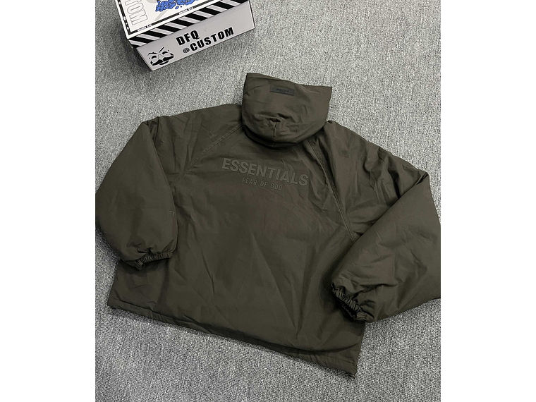 Fear Of God Essentials23 Hoodie padded jacket 4