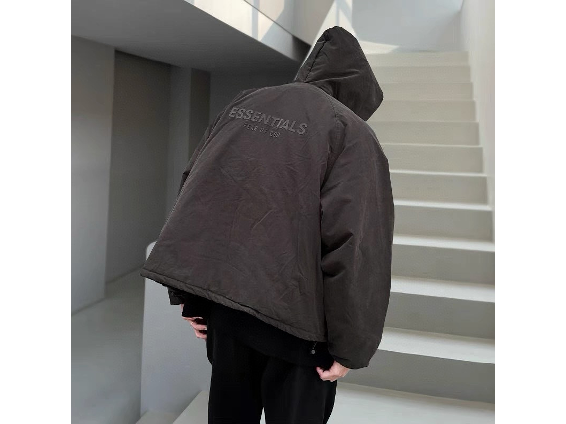 Fear Of God Essentials23 Hoodie padded jacket 5