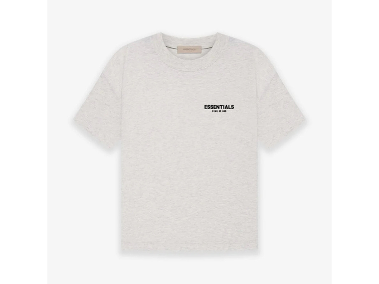 FEAR OF GOD ESSENTIALS FOG Flocked unisex T-shirt 1