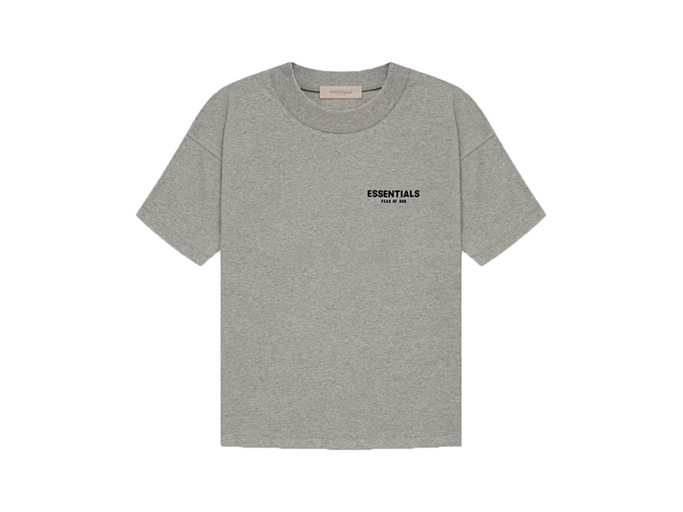 FEAR OF GOD ESSENTIALS FOG Flocked unisex T-shirt 2