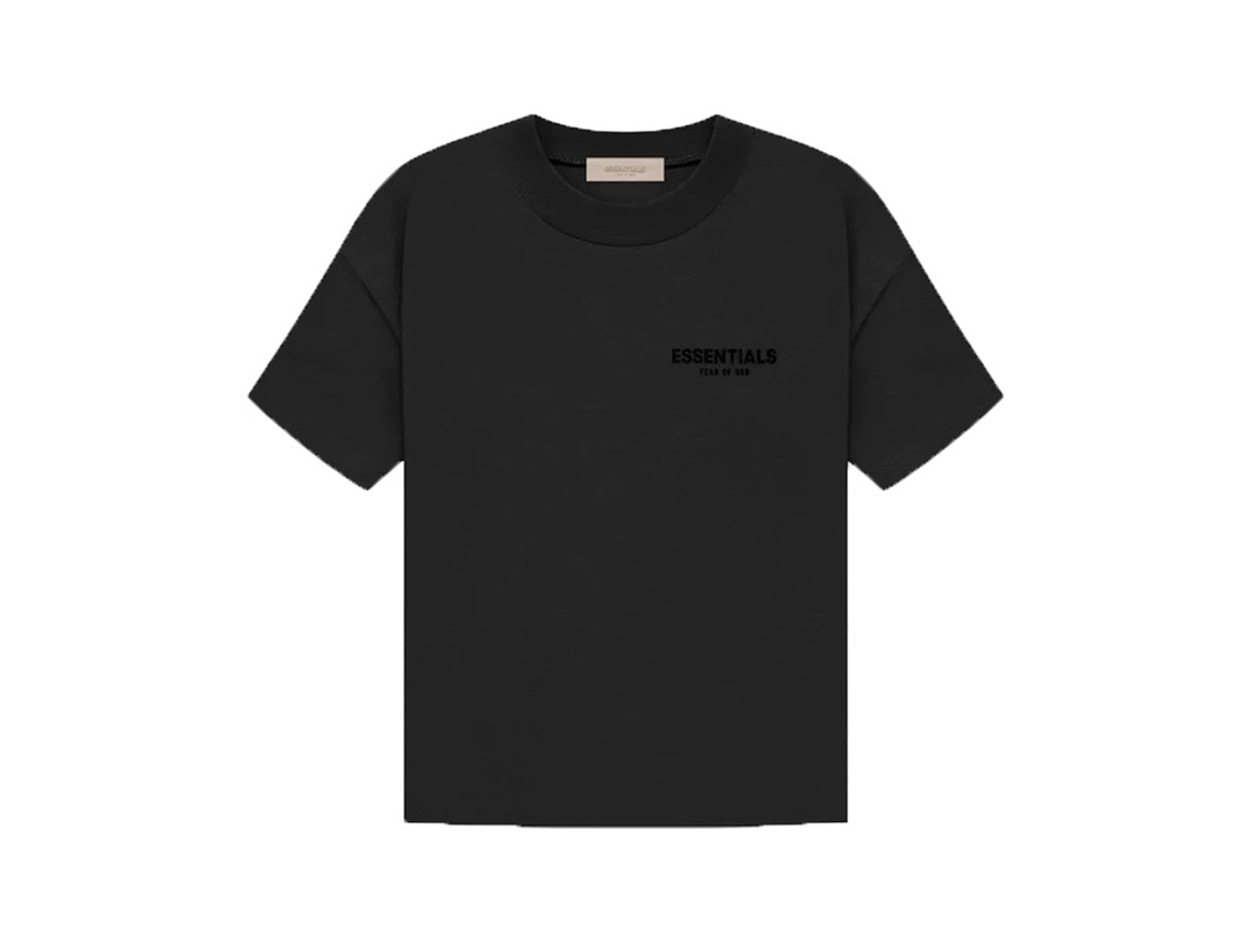 FEAR OF GOD ESSENTIALS FOG Flocked unisex T-shirt 3