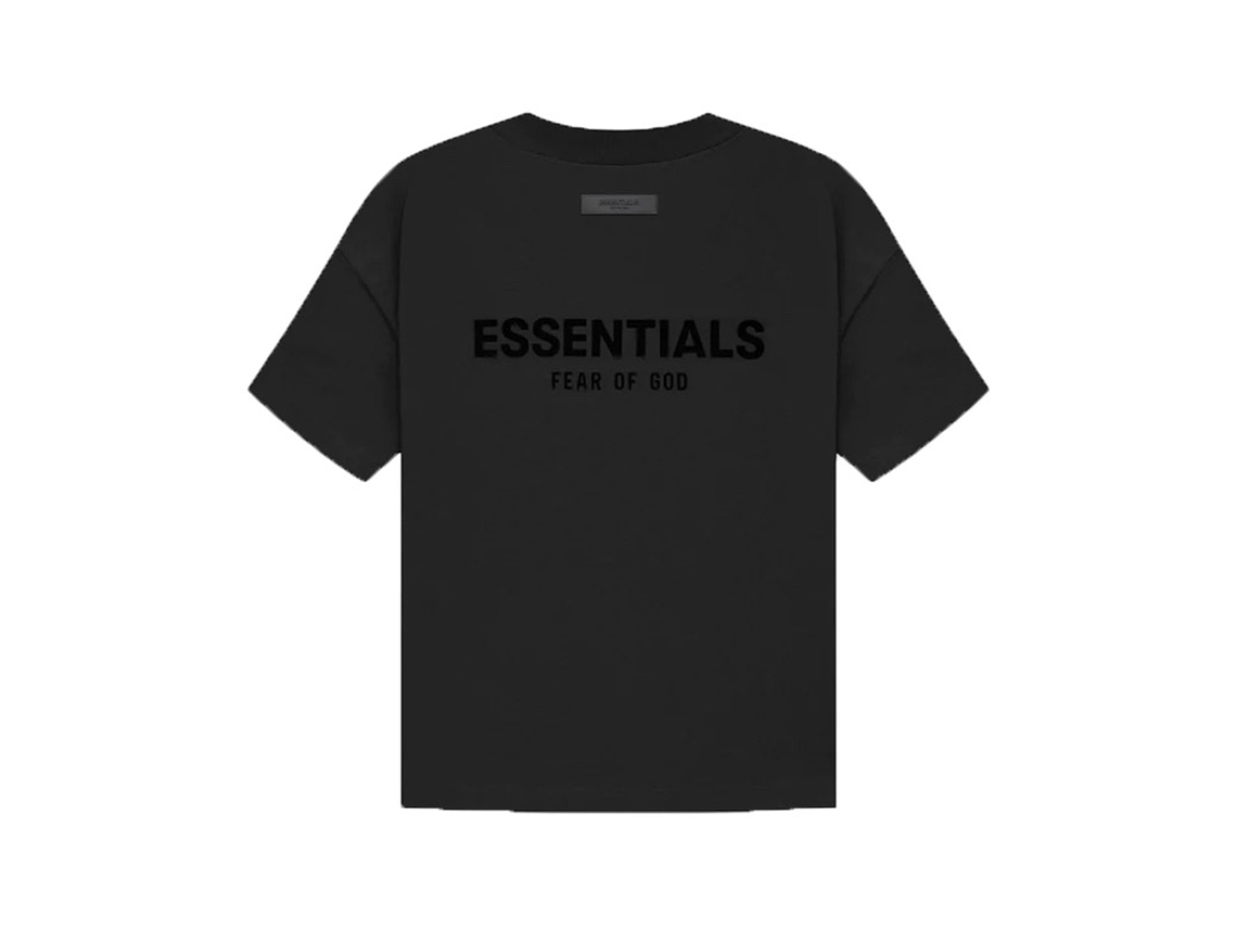 FEAR OF GOD ESSENTIALS FOG Flocked unisex T-shirt 6