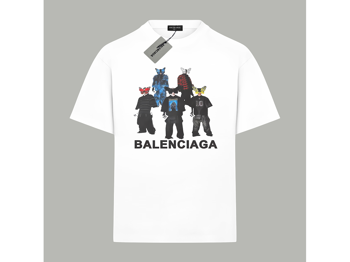 Balenciaga Mask Man cotton T-shirt 2
