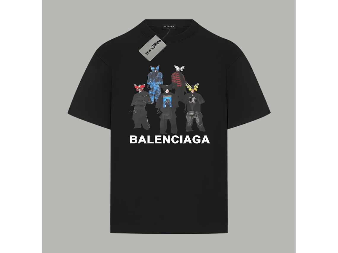 Balenciaga Mask Man cotton T-shirt 1