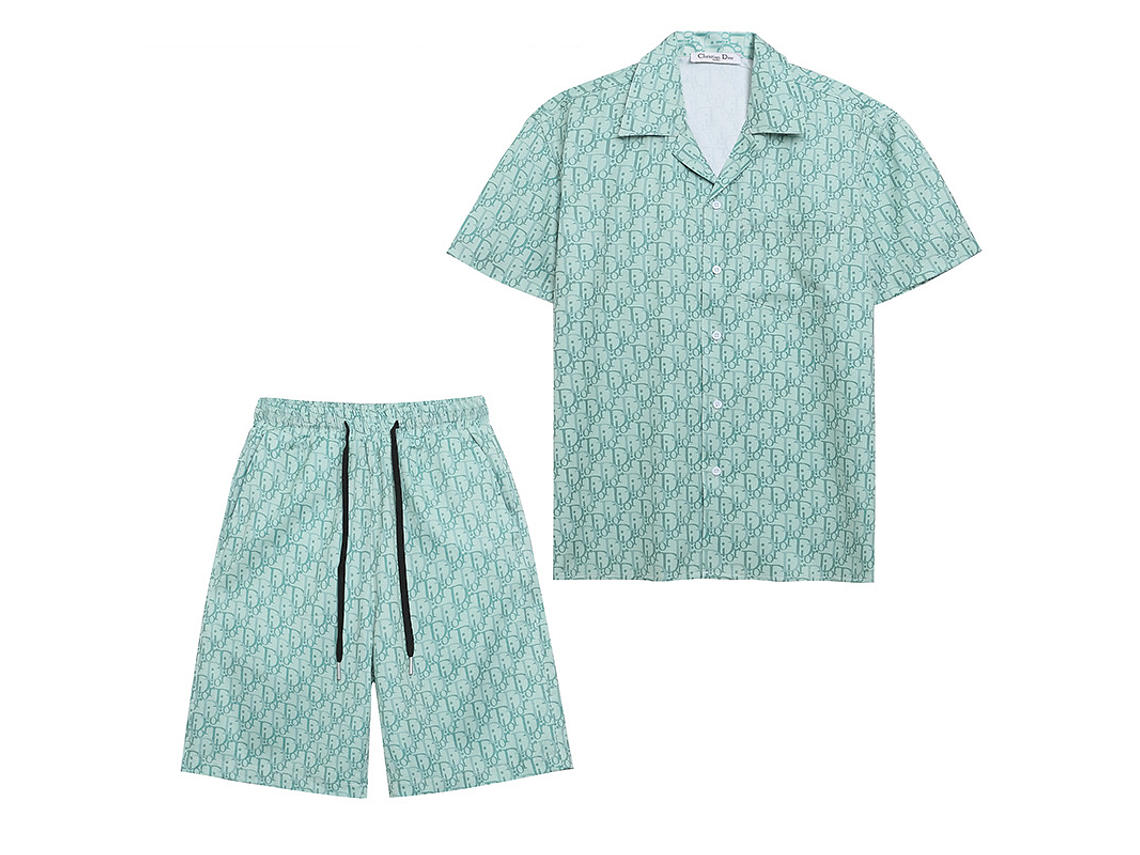 Dior T-shirt shorts set 1