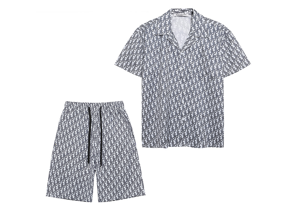 Dior T-shirt shorts set 3
