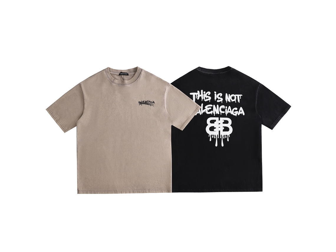Balenciaga summer loose oversize T-shirt 1
