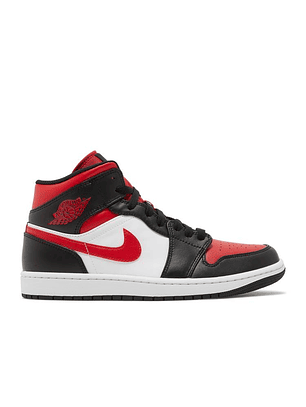 AIR JORDAN 1 MID 'BRED TOE'