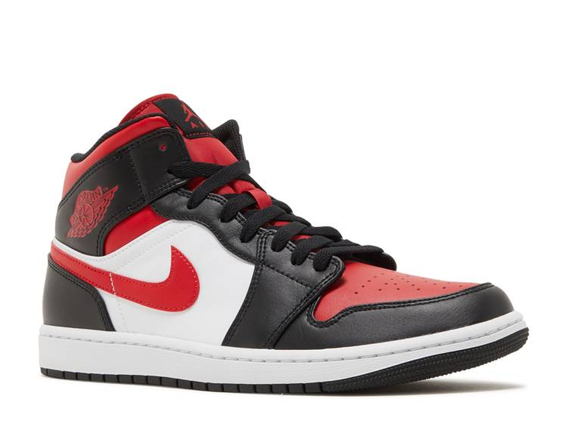 AIR JORDAN 1 MID 'BRED TOE' 2
