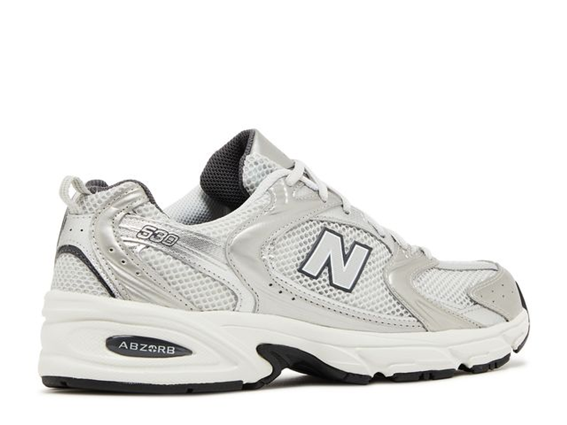 NEW BALANCE 530 'GREY MATTER SILVER METALLIC' 2