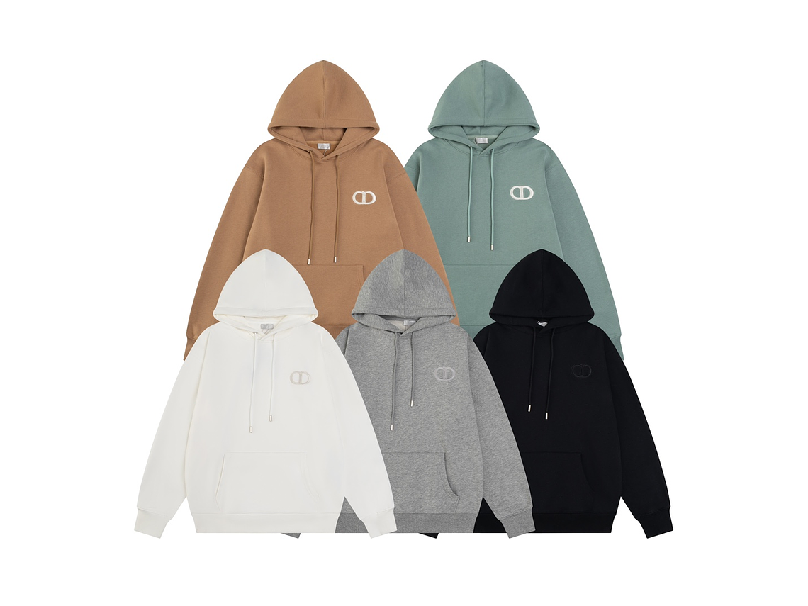 DIOR 2024 CD icon Embroidered Hoodie 1