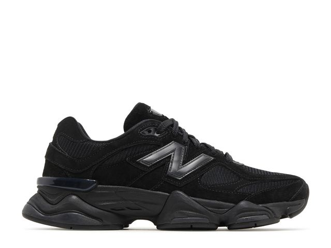 NEW BALANCE 9060 'TRIPLE BLACK SUEDE' 1