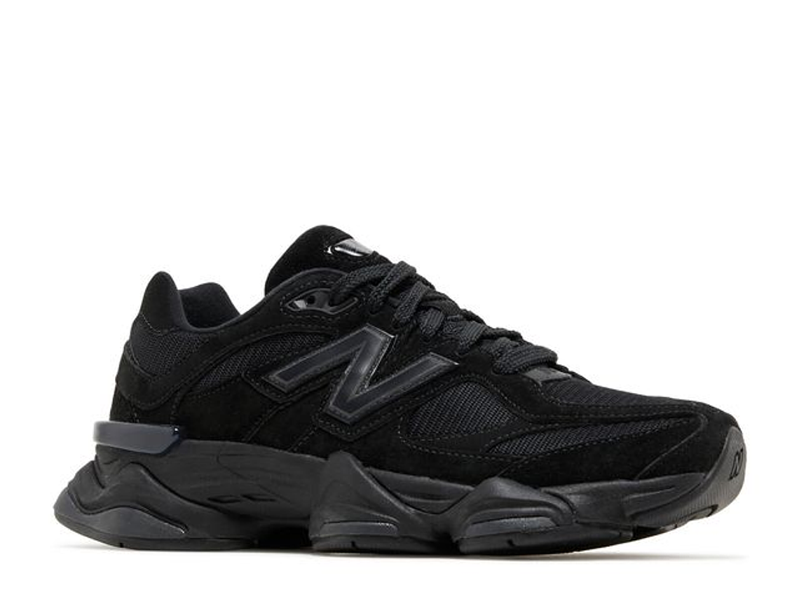 NEW BALANCE 9060 'TRIPLE BLACK SUEDE' 2