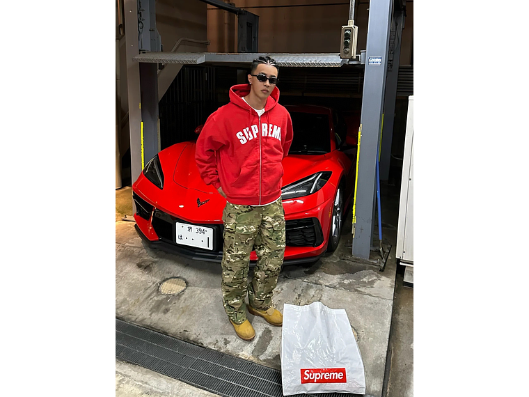 Supreme FW24 WEEK11 Arc Thermal Zip UpHooded Sweatshirt 5