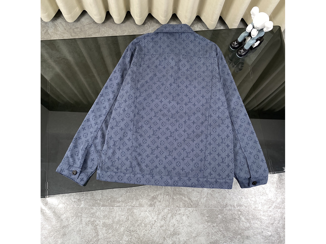 Louis Vuitton printed denim jacket 2