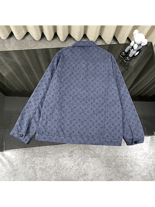 Louis Vuitton printed denim jacket