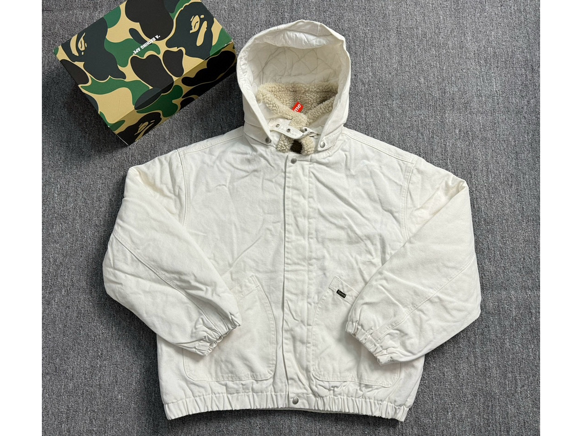 Supreme FW24 WEEK6 Faux Shearling LinedBomber Jacket 5